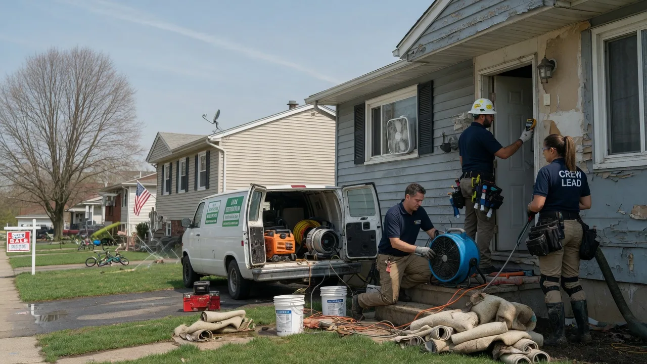 Flood Cleanup in Sanford, TX near me