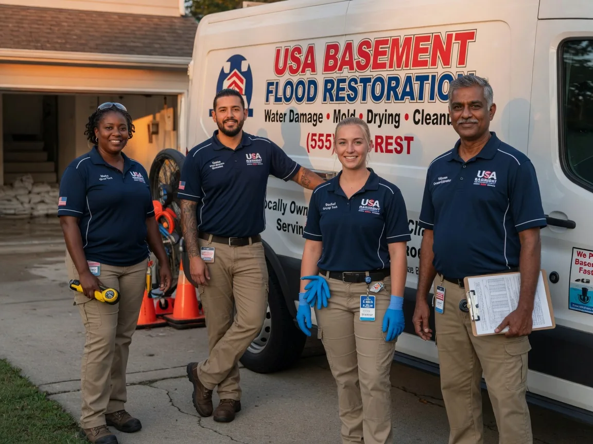 Basement Flood Cleanup company in Sanford, TX